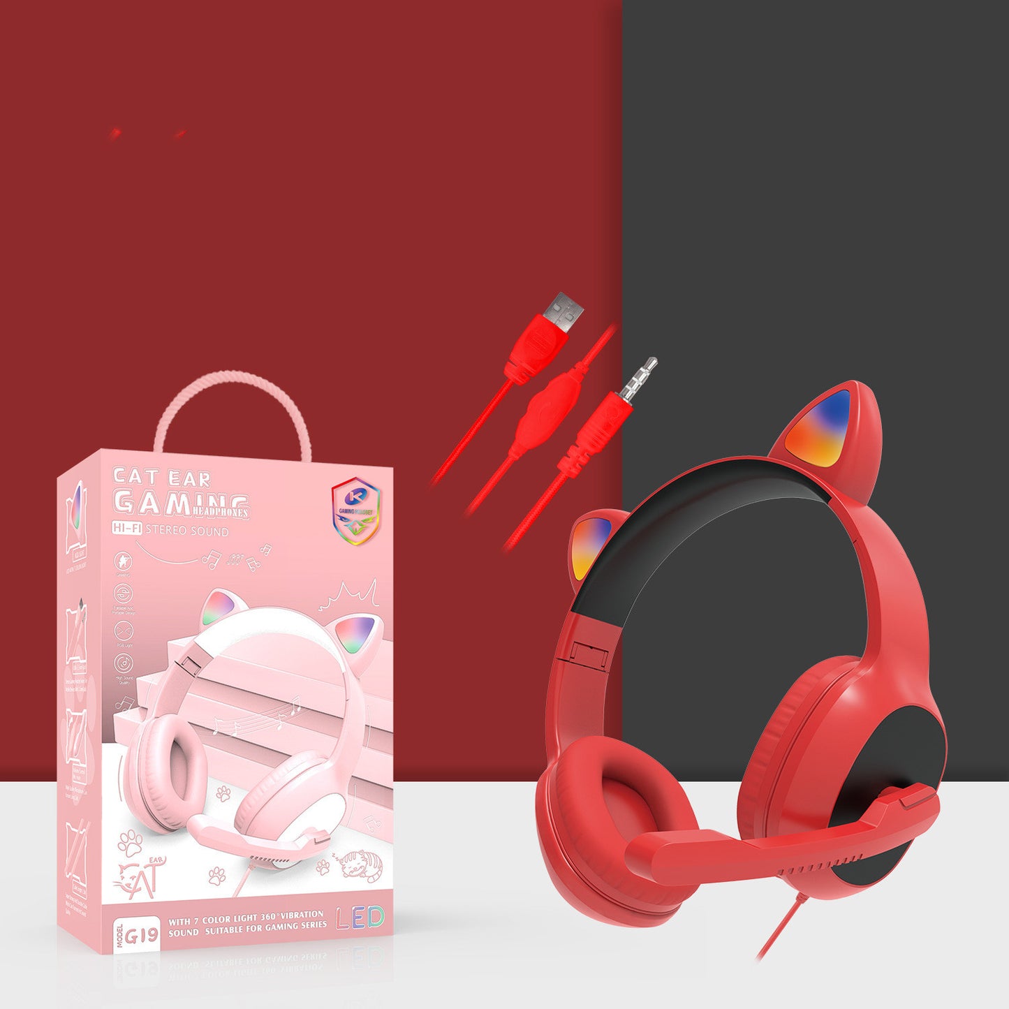 G19 GameWire: Wired Gaming Headset G19 Series