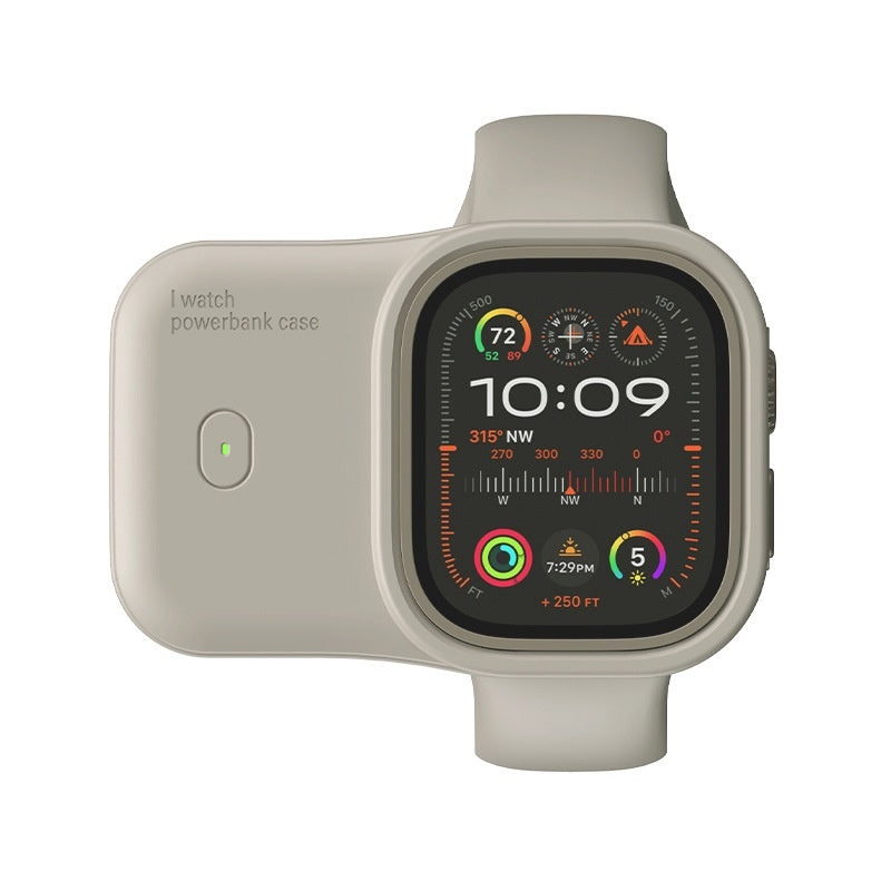 WristPower Watch: Portable Wireless Power Bank Compatible with Smartwatch