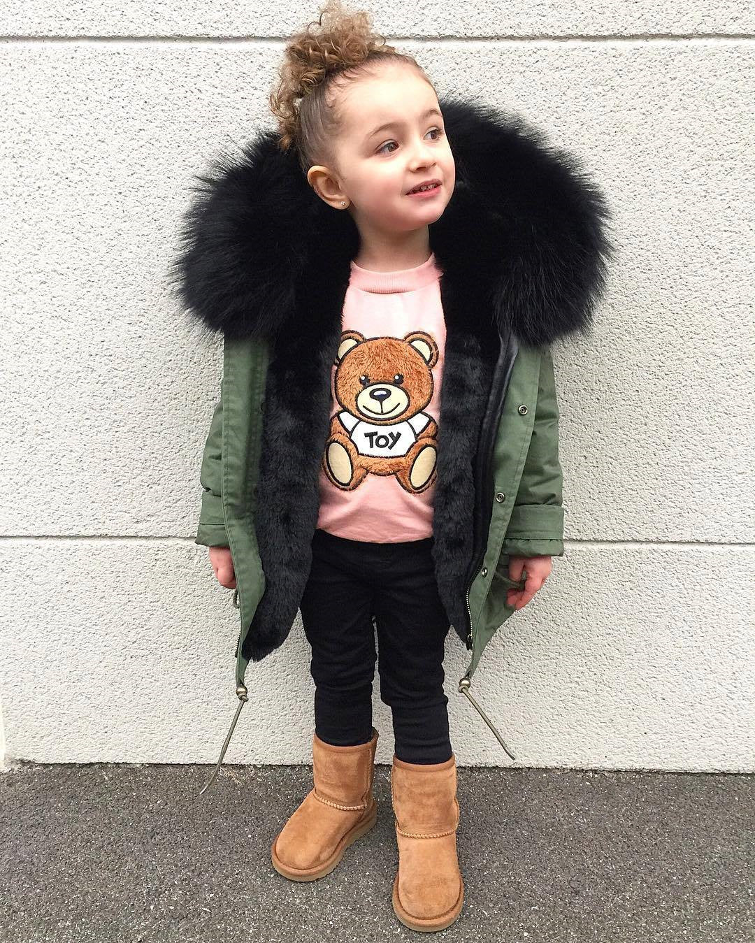 The Artisan Faux: Children’s Premium Faux Fur Winter Coat