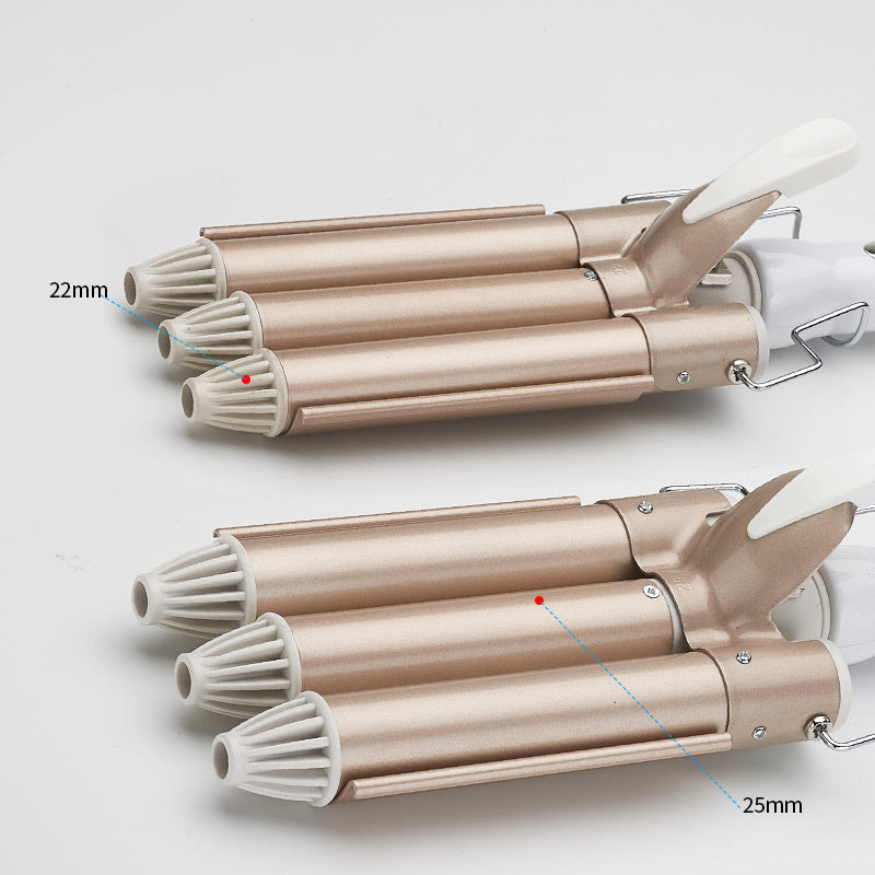 Three-tube curling iron
