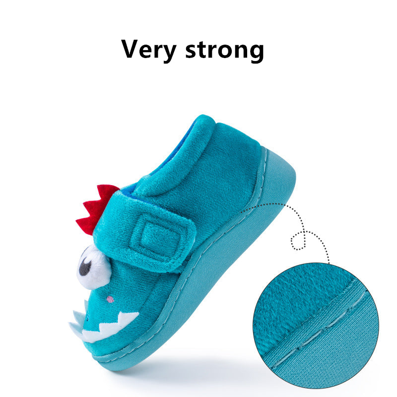 The Padded Voyager: Bag-Heel Padded Thermal Cotton Shoes