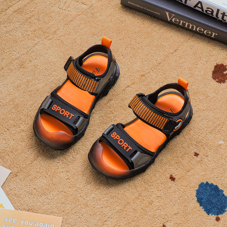 Kinetic Shield: Half-Toe Cap Performance Sports Sandals