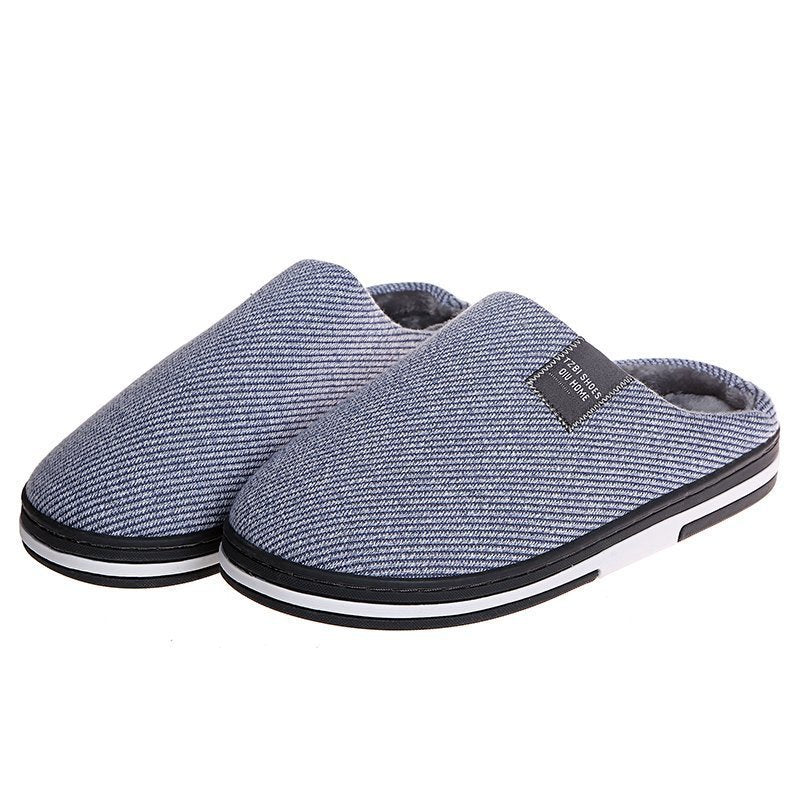 Household Thick-soled Warm Fur Slippers