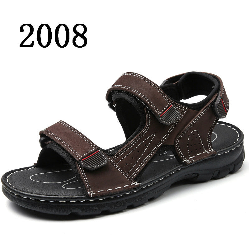 Easy Transition: Summer Men’s Velcro Sandals & Slippers