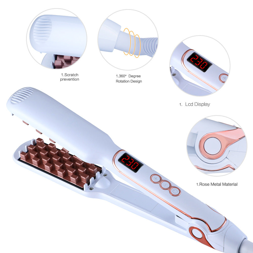 Professional Fluffy Hair Straightener & Styling Tool