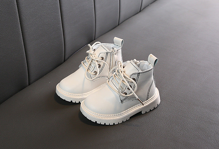 The Artisan Short: Premium Leather Short Boots for Boys