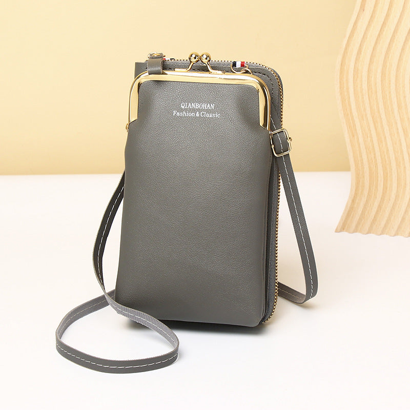 Mobile Phone Bag Female Crossbody Vertical Multi-function