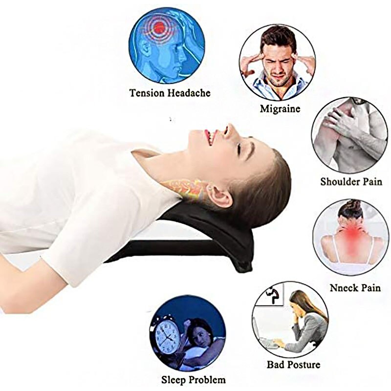 NeckTraction Corrector: Neck Massage Cervical Traction Acupressure Posture Corrector