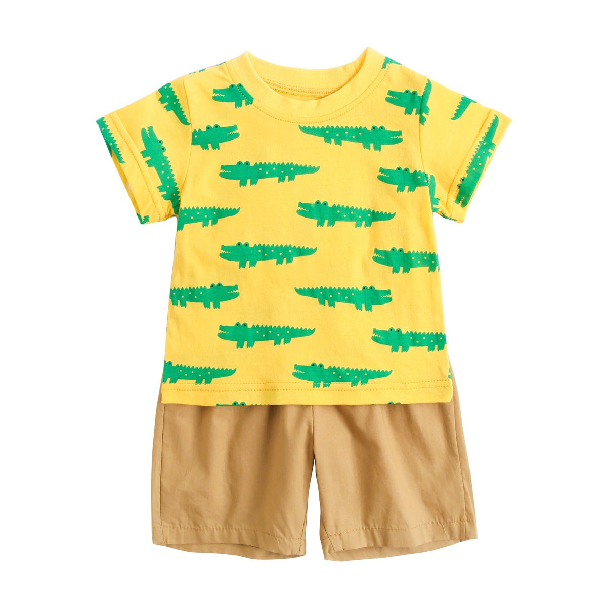 The Safari Suit: Boy’s Summer Cartoon Animal Suit