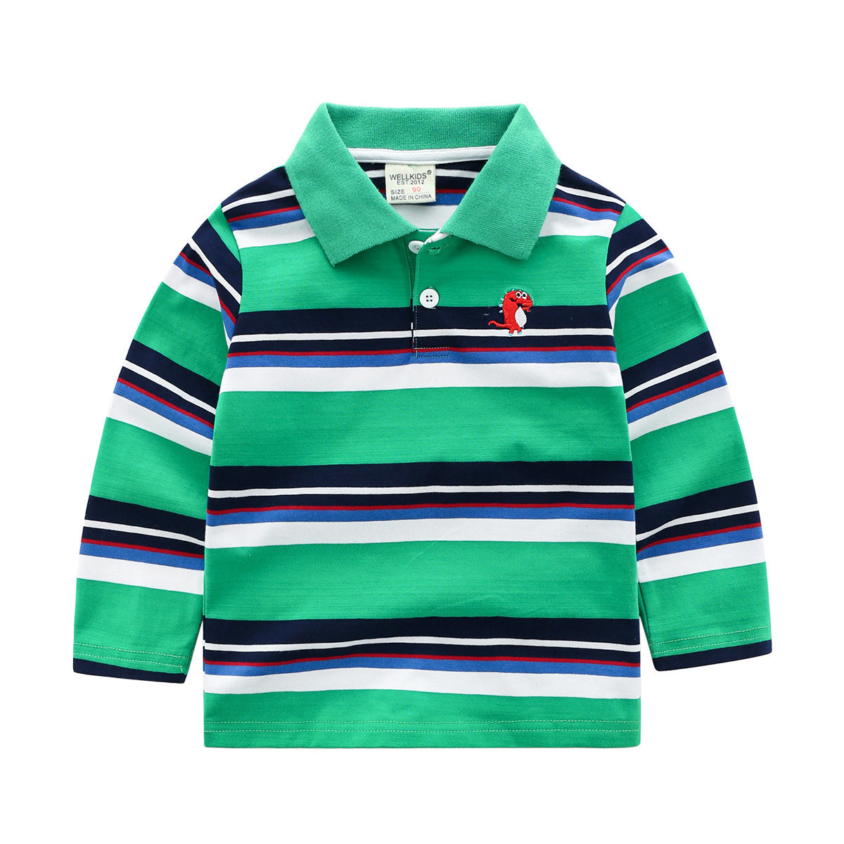 Linear Modernist Striped Long Sleeve Jersey