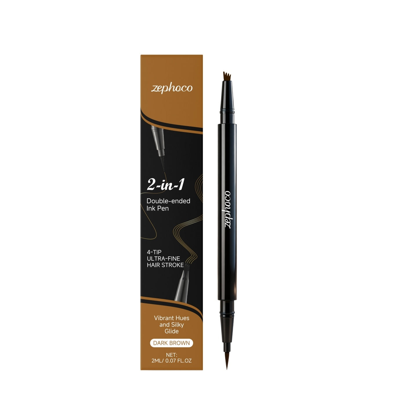 2-In-1 Double-Ended Ink Pen