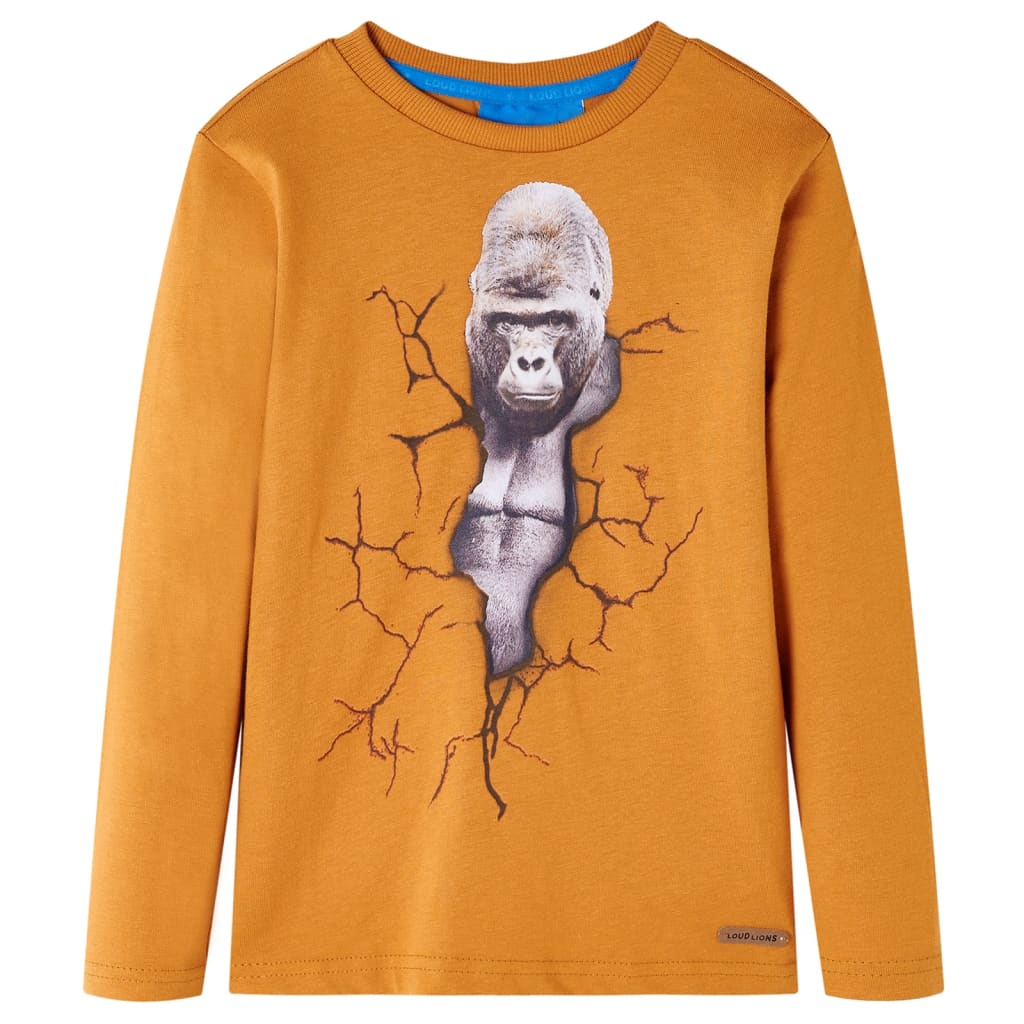 The Dark Ochre: Dark Ochre Long Sleeve Cotton Shirt