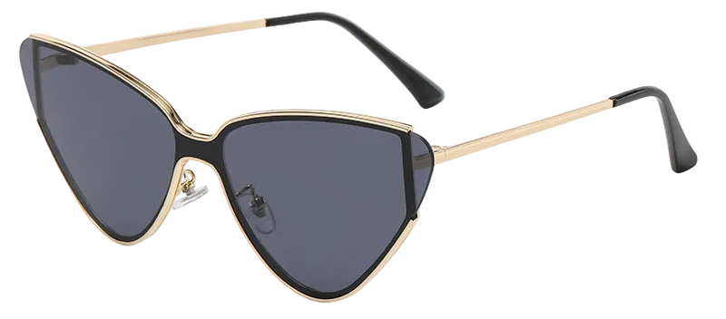 Cat's Eye Retro Sunglasses for Women Classic Flattering Style