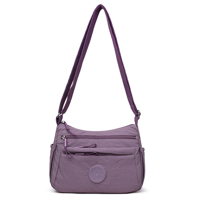 Multi-layer Casual Lightweight Shoulder Messenger Bag Simple
