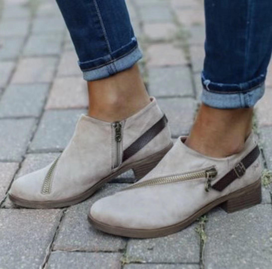 Best Mid Heel Boots For Women With Zipper Closure And Comfortable Ankle Support