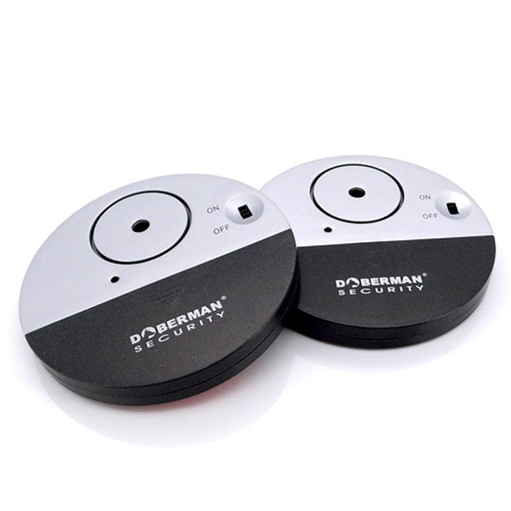 DOBERMAN SECURITY SE-0106 100dB Electronic Wireless Vibration Sensor Home Security Door Window Alarm