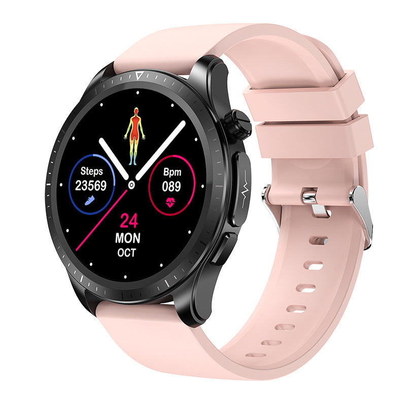 E420 Smart Watch Real Heart Rate Temperature Blood Oxygen ECG Information