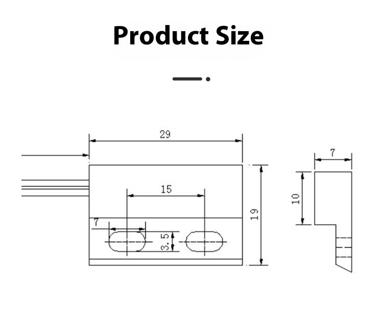 Wooden Door Magnetic Control Alarm Sensor Household