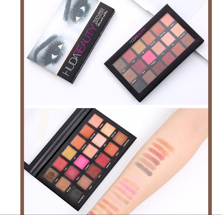 Earthy Eyeshadows for Everyday Wear with 18 Color Options