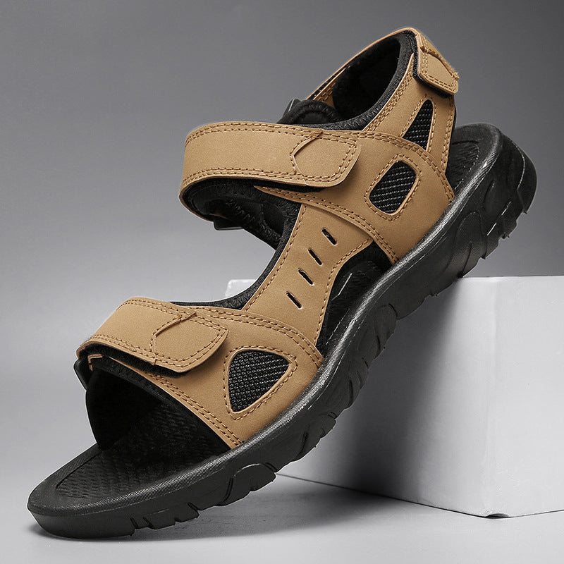 Grand Voyager: Men’s Open-Toe Plus Size Sandals