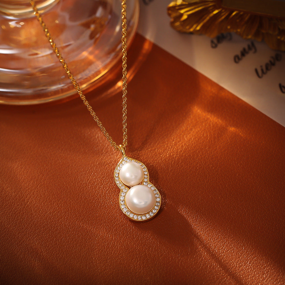 Affordable Luxury Fashion High-grade Female Simple Stud Earrings