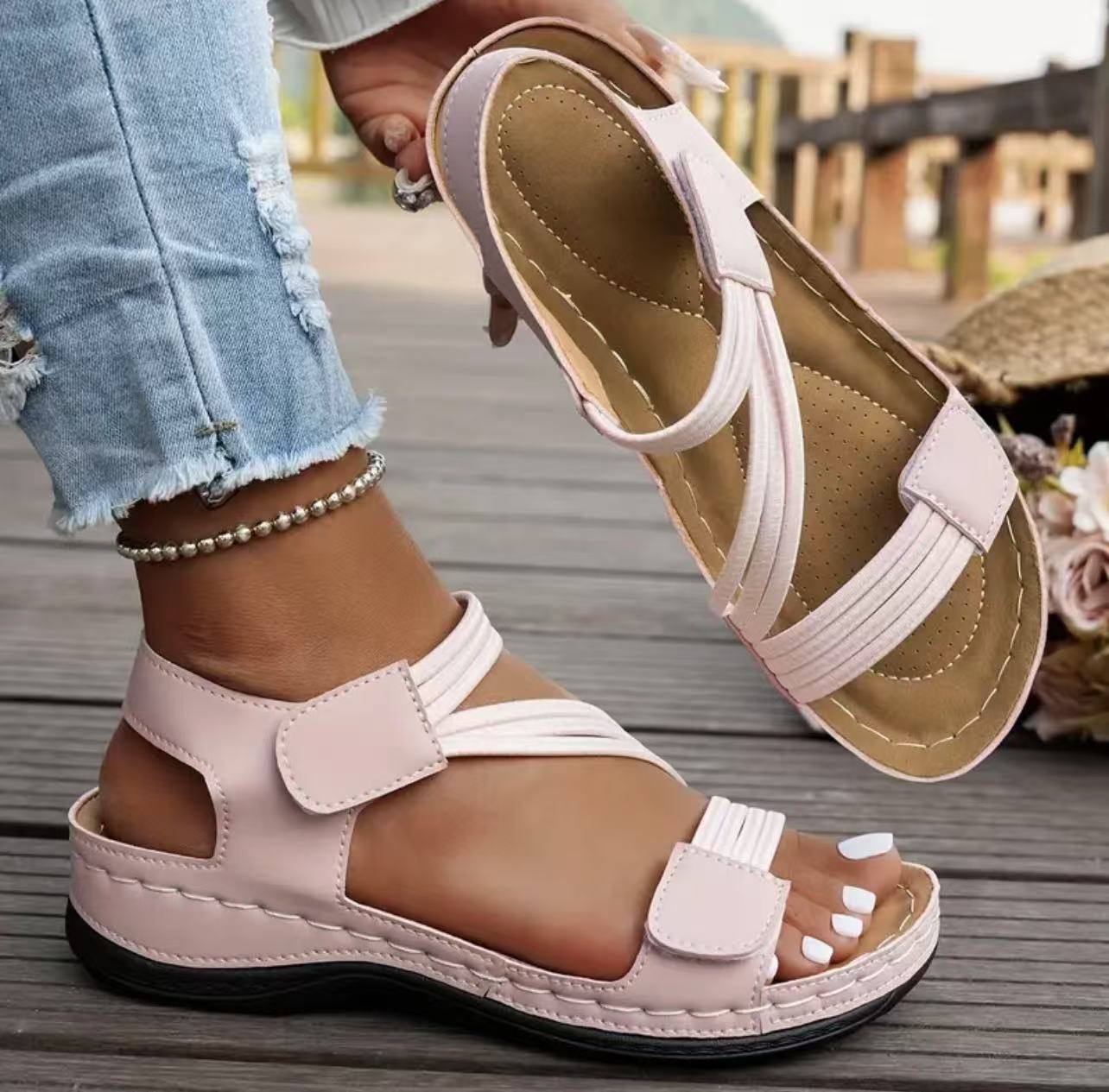 Women's Lightweight Sports Sandals Comfortable Plus Size