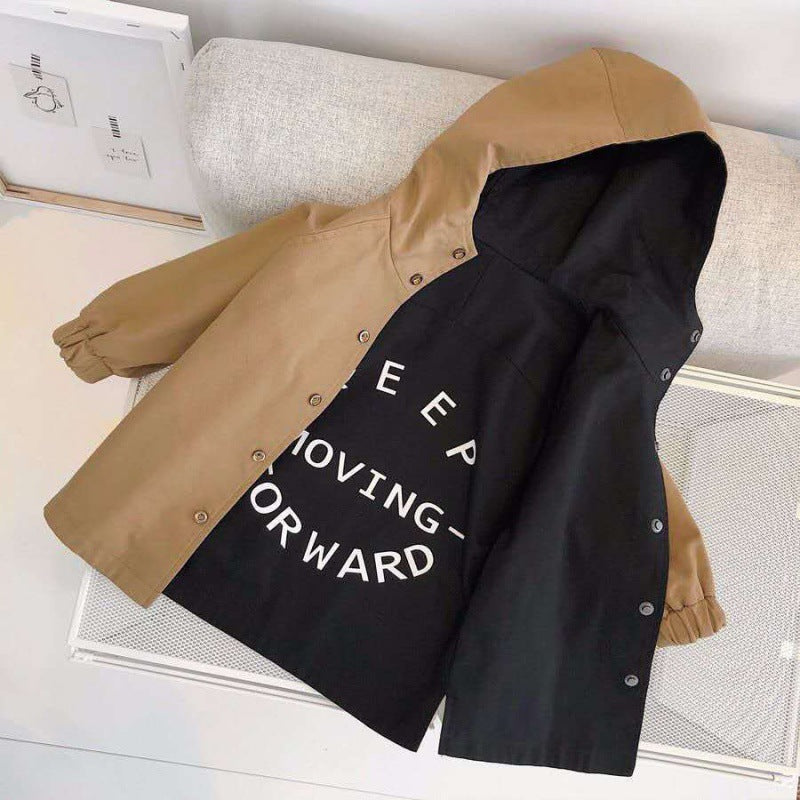 The Reversible Spring: Boys’ Dual-Sided Spring Performance Coat
