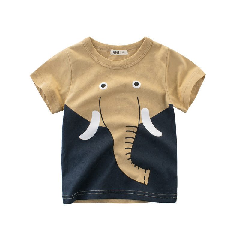 Elementary Comfort Boys Breathable Half-Sleeve