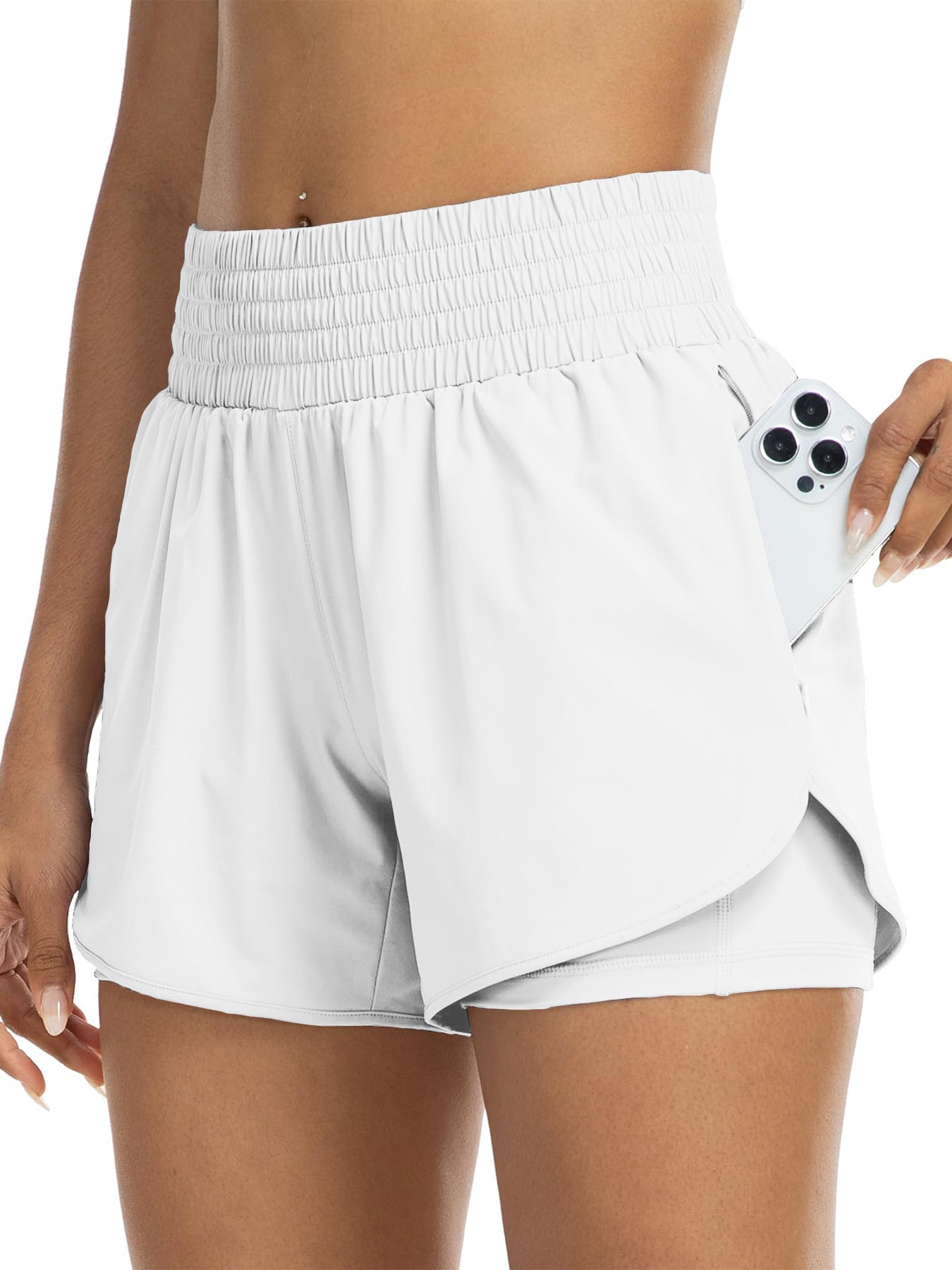 Fashion Personality Women's Quick-dry Casual Yoga Shorts