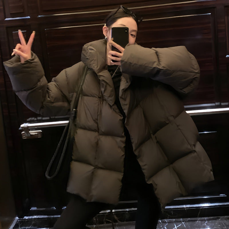 Women's Fashion Loose Thickening Keep Warm Coat