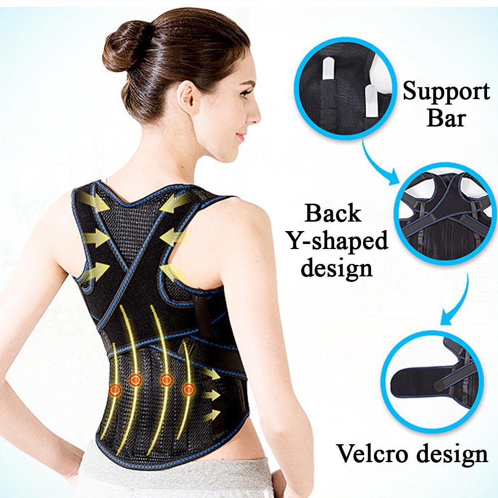BackBrace Pro: Back Shoulder Support Body Posture Corrector