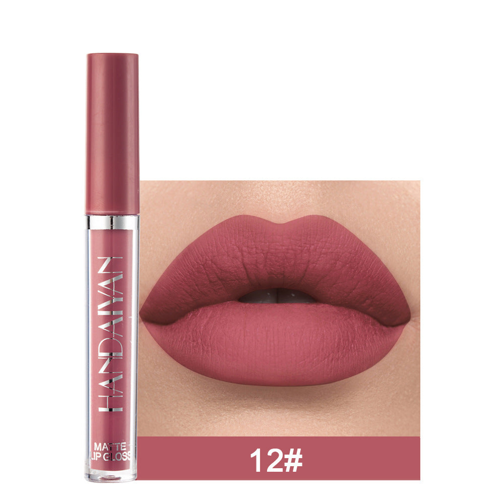 Authentic Matte Lip Gloss Not Easy to Dip Cup for Lazy Lips Everyday