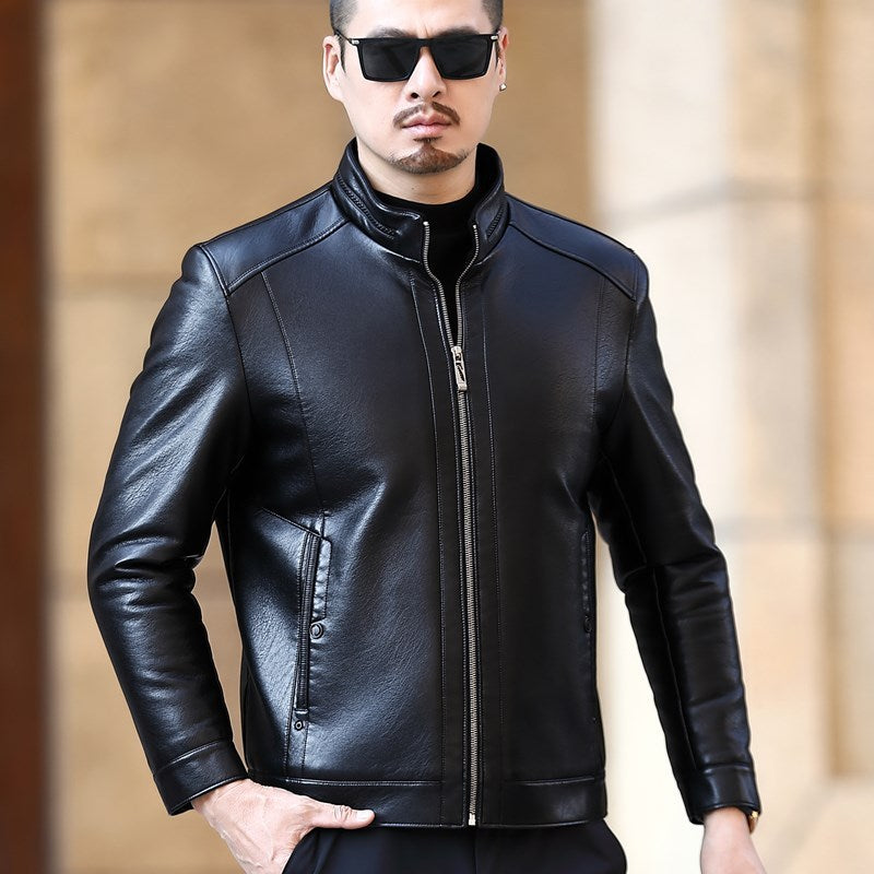 Middle-Aged Elderly Fur Jacket Luxurious Age-Graceful Warmth