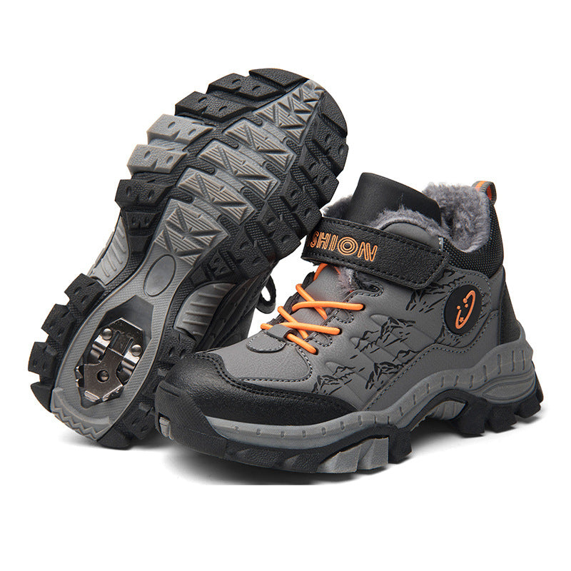 The Alpine Voyager: Dual-Cotton Performance Hiking Boots