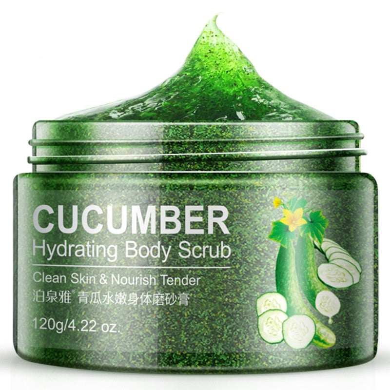 Cucumber Whitening Facial Scrub for Brighter Complexion and Smoother