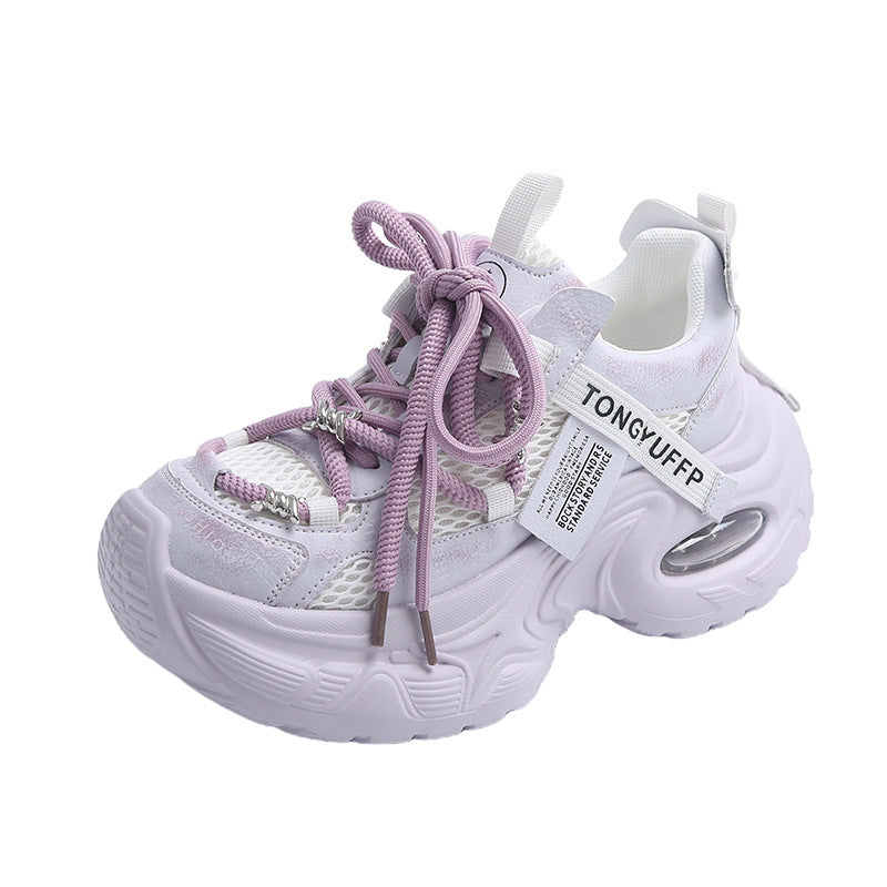 Women's Thick-soled Mesh Breathable Casual Sneaker