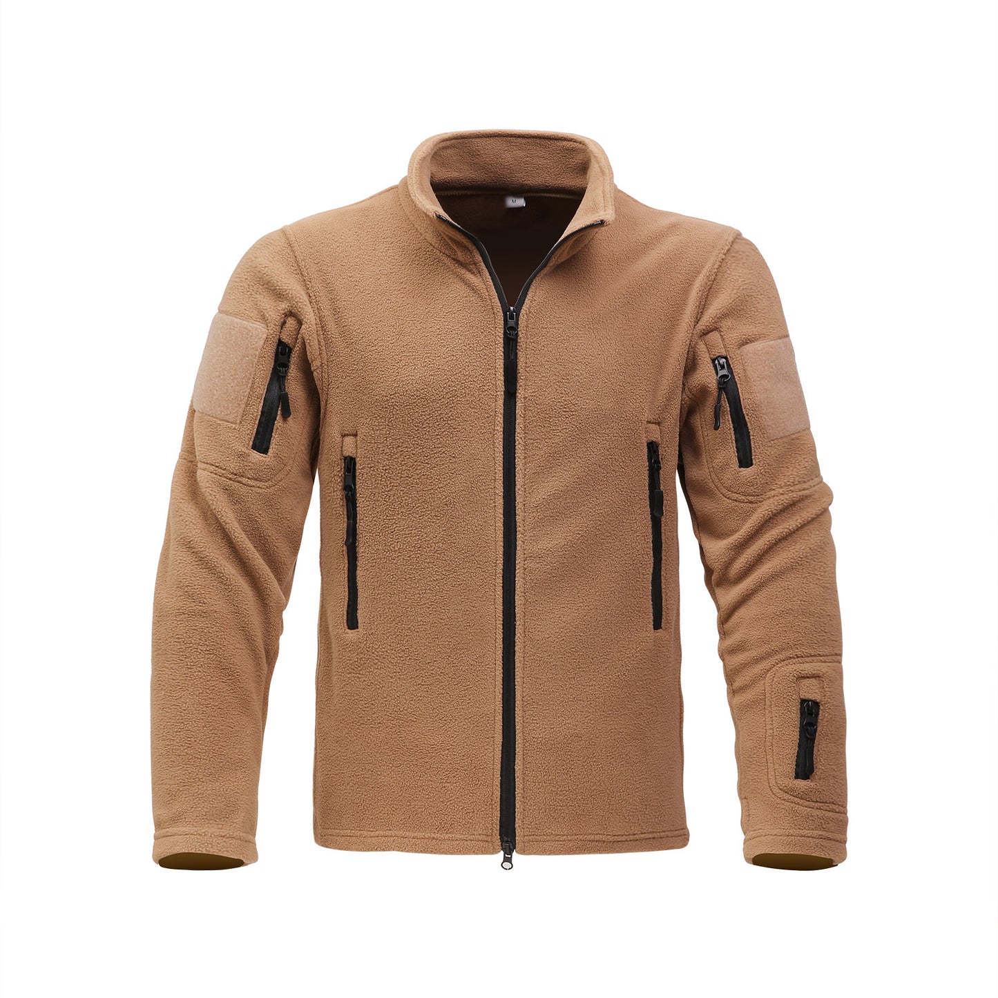 Mens Fleece Jacket Thickened Warm Coat Insulated Reliability