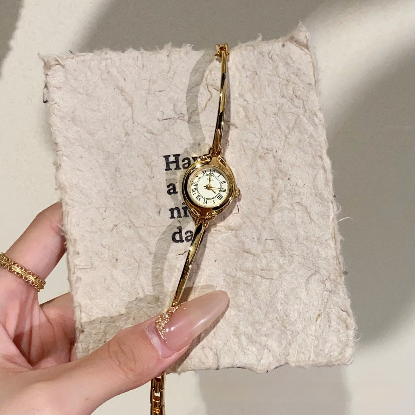 Women's Small And Simple Fine Band Watch