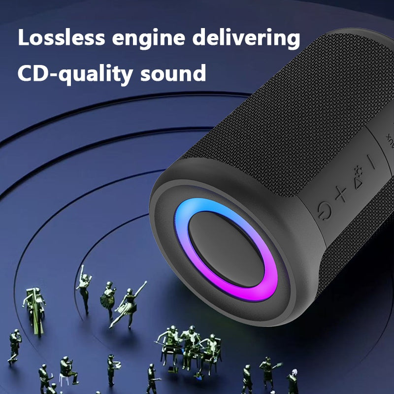 The Bass Mini: Portable Bluetooth Small Music Speaker