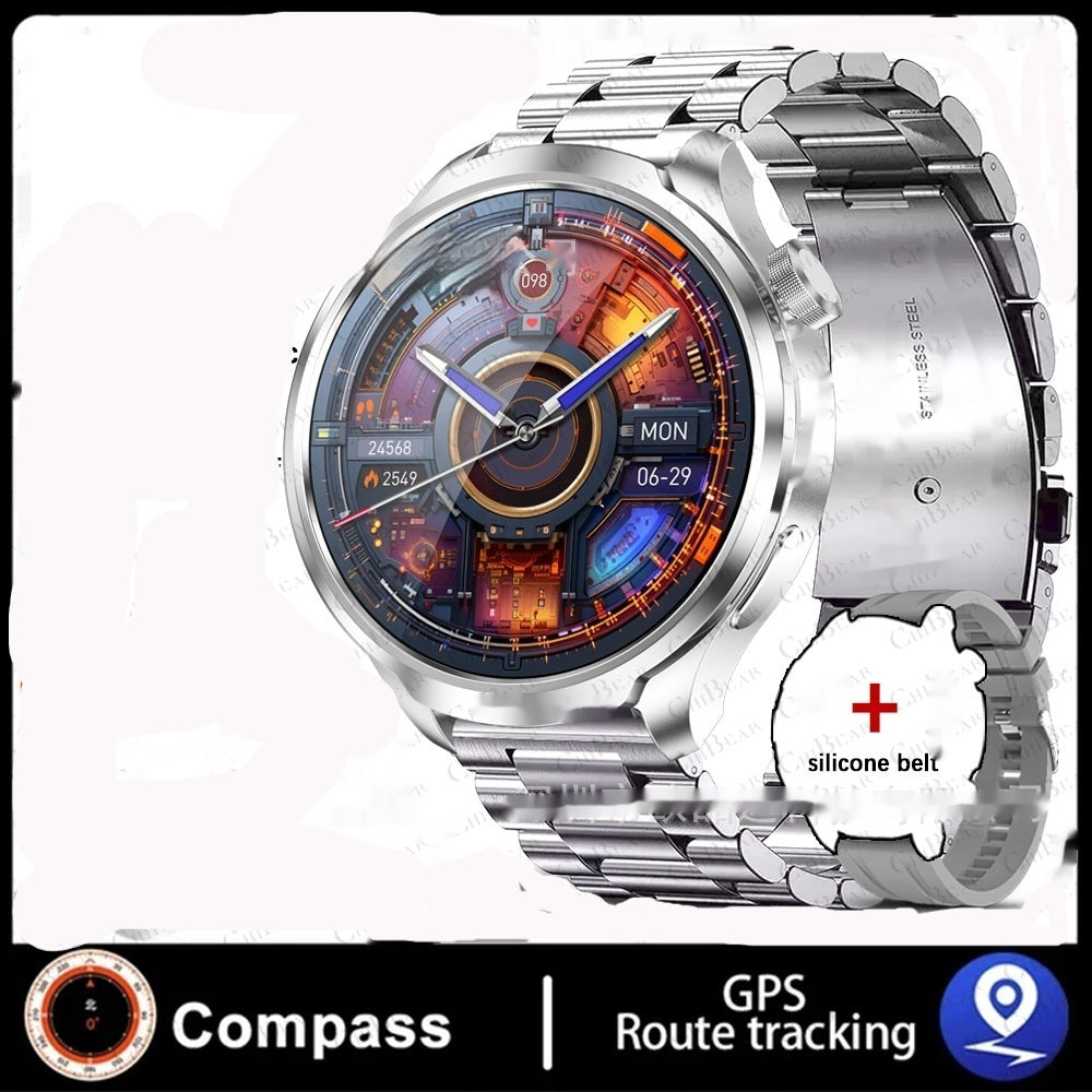 The Compass Master: Heart Rate & Multi-Sport Display Watch