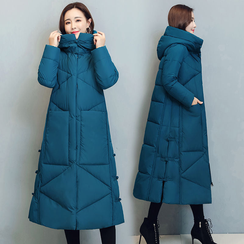 Women's Winter Mid-length Thickened Padded Jacket