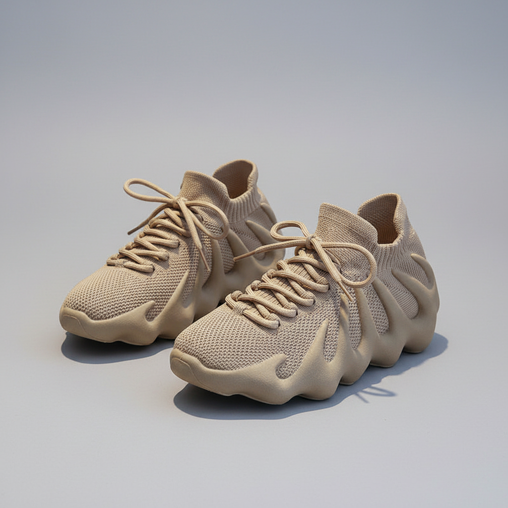 Beige Studio Sneaker