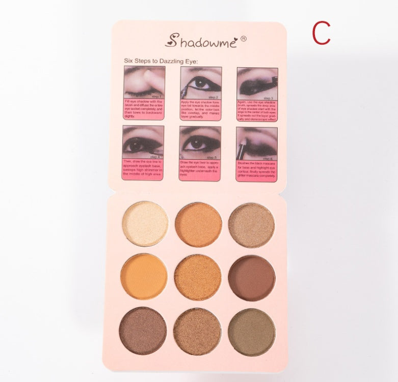 Matte Makeup Eyeshadow Pallete - B