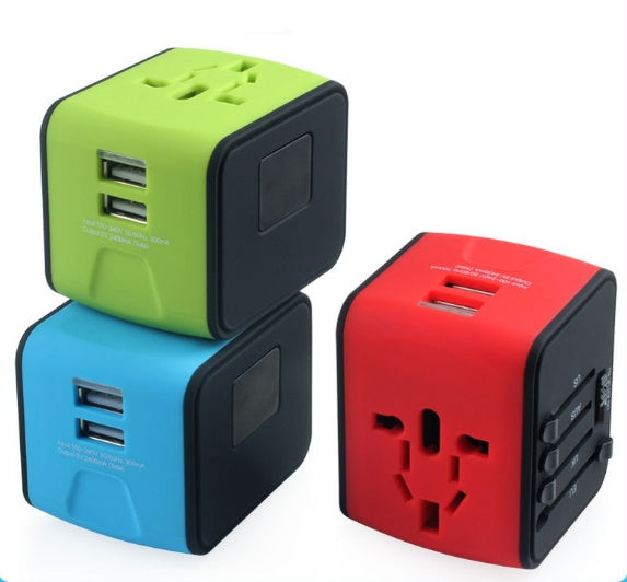 DualSocket Hub: Multi-Function Power Conversion Socket with Dual USB
