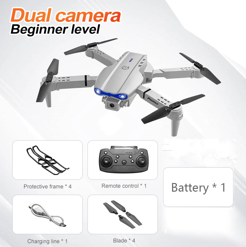E99 AeroPro: HD Dual Camera Aerial Photography RC Quadcopter Drone