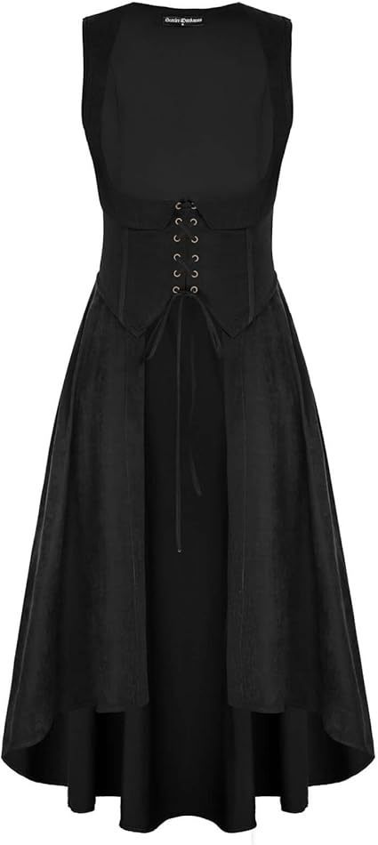 Pirate Farmer High And Low Dress With Mouth