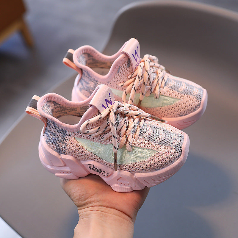 The Pacing Mesh: Boys’ & Girls’ Net-Surface Walking Shoes