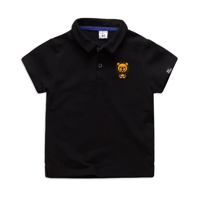 Luxe Piqué Cotton Cartoon Polo Anthology