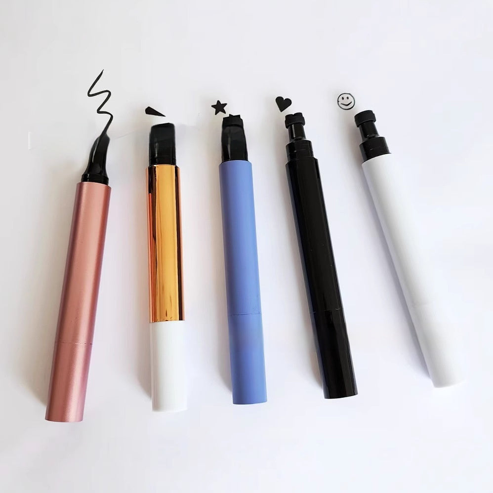 Double Headed Fleck Removal Liquid Eyeliner for Precise Cat Eye