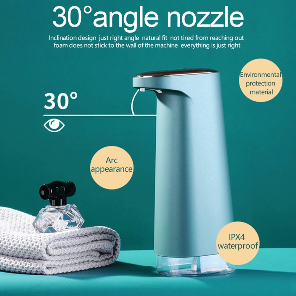 New Automatic Soap Dispenser USB Rechargeable Foaming Touchless Hand Free Portable Foam Liquid Soap Dispenser For Bathroom